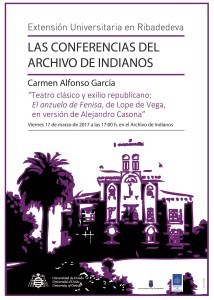 Cartel Archivo Indianos Carmen Alfonso García